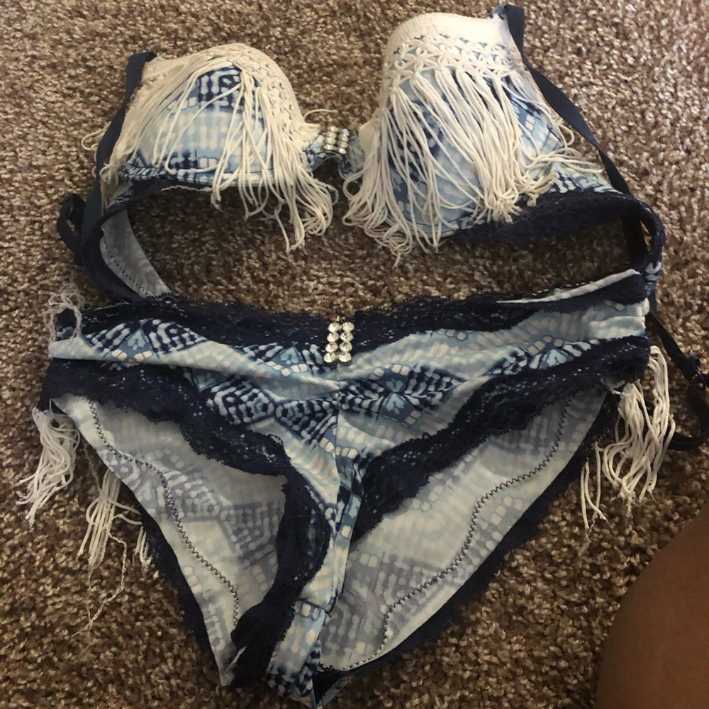 Custom fringe lingerie